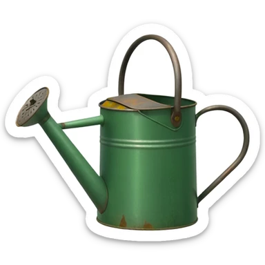 gREEN Watering Can sticker