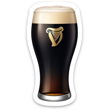 Guiness sticker