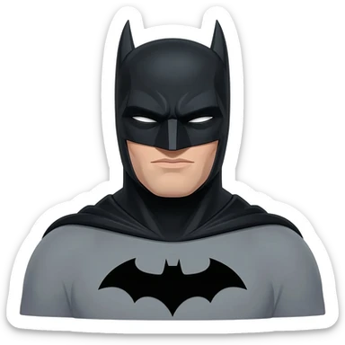 Bat man sticker