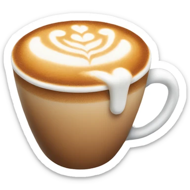 Latte  sticker
