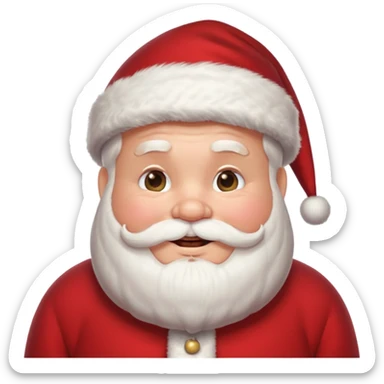 papai noel fofinho sticker