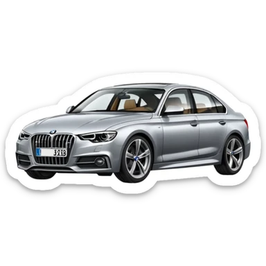 BMW AND AUDİ LOGOS MİXED sticker