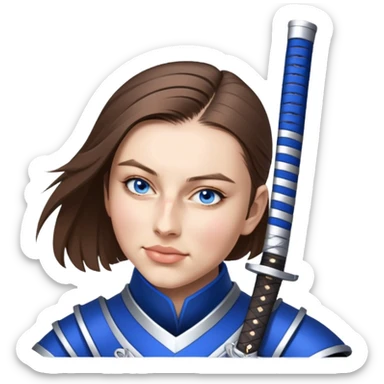 Steadfast Samurai sticker