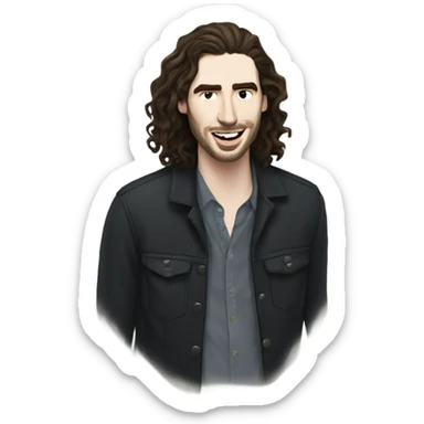Hozier sticker