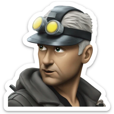 Bladerunner movie still  sticker