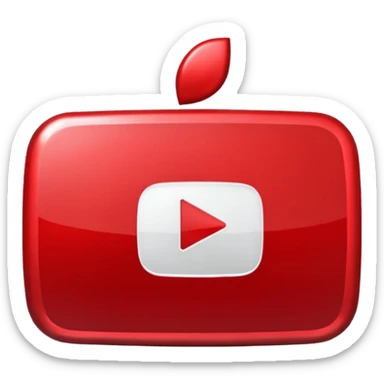can u make me a youtube logo sticker