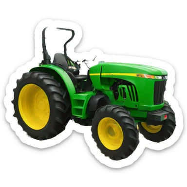 Tractor sticker