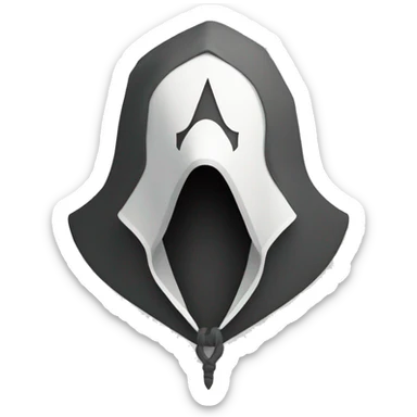 Assassin's creed logo sticker