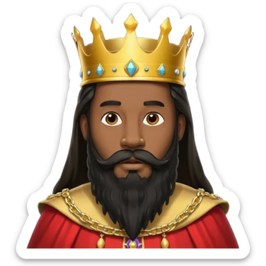 black king sticker