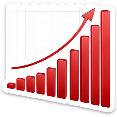 health declining chart sticker