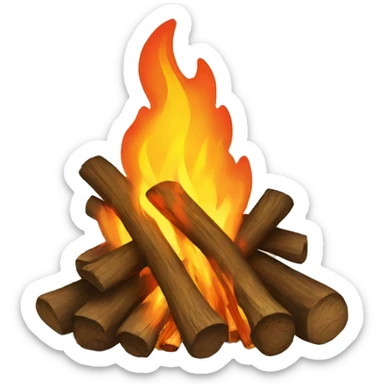 bonfire sticker
