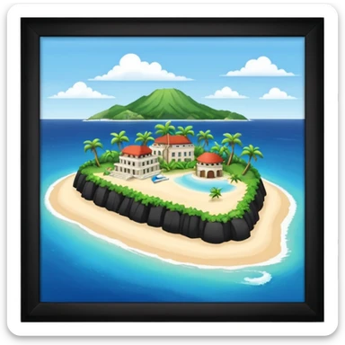 Epstein island sticker