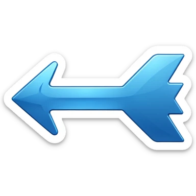 arrow pointing to the left animated sticker