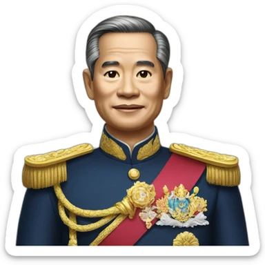 King of thailand sticker