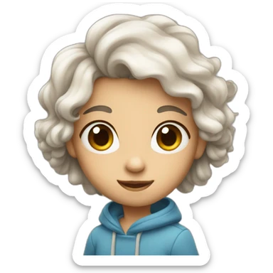 Sweet and cute looking sticker