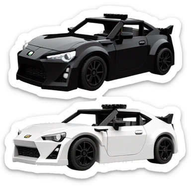 Lego Scion FR-S Batmobile sticker
