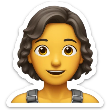 Chica Castaña sticker