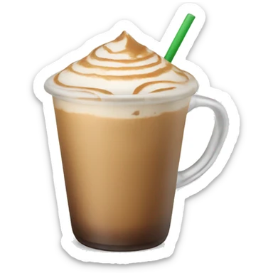 iced spanish latte sticker