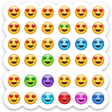 🫠 I phone emojis  sticker
