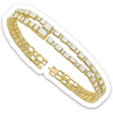 Diamond bracelet sticker