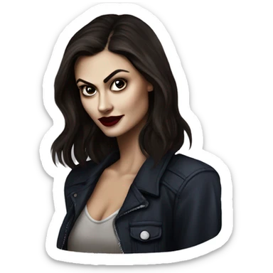 Phoebe tonkin Vampire diaries sticker