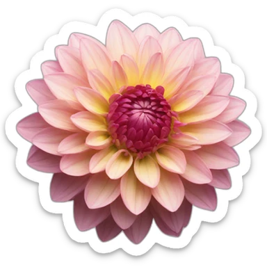 Dahlia destino sticker