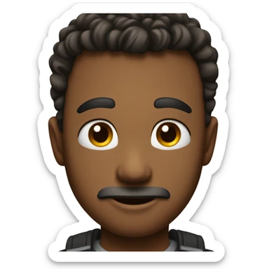 🤨 this emoji with smile sticker