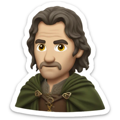 Lord of the rings sticker