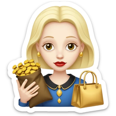 miser controlling things sticker