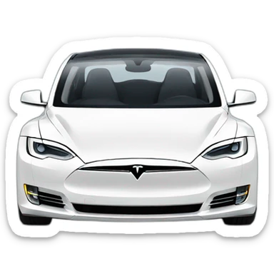 tesla sticker