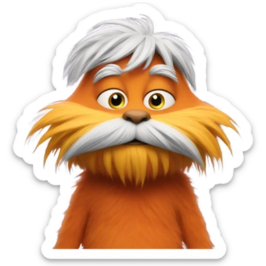 The Lorax sticker