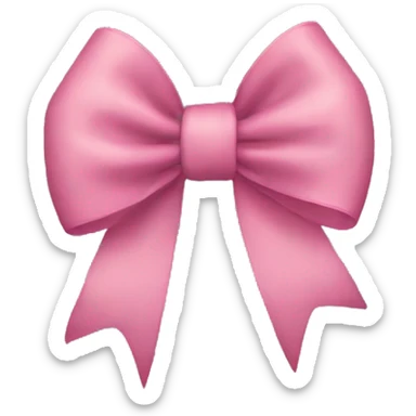 Bow  sticker