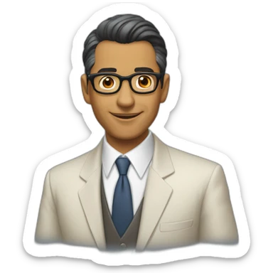 don armando de betty la fea sticker