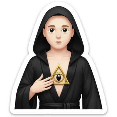 Illuminati With feet￼ sticker