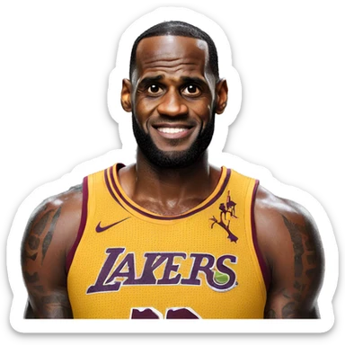 lebron sticker