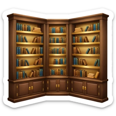 small library  sticker