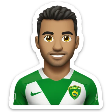 Endrick Felipe Moreira de Sousa, known mononymously as Endrick, a Brazilian professional footballer. sticker
