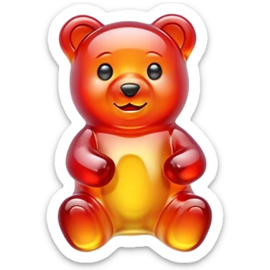 gummy bear sticker