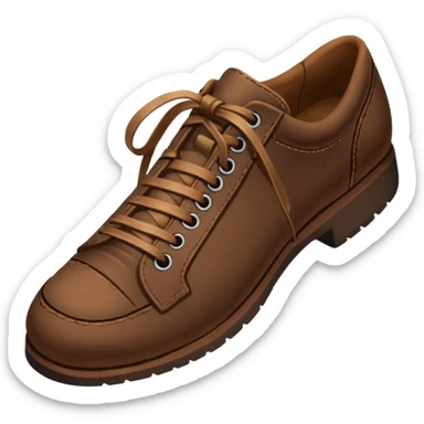 Shoes walking away sticker