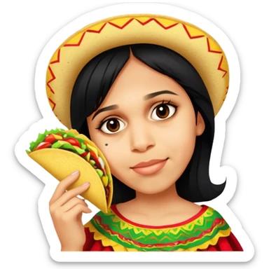 Taco Aficionado sticker