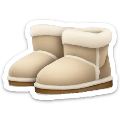 UGG slippers sticker