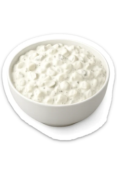 bowl di insalata bianca sticker