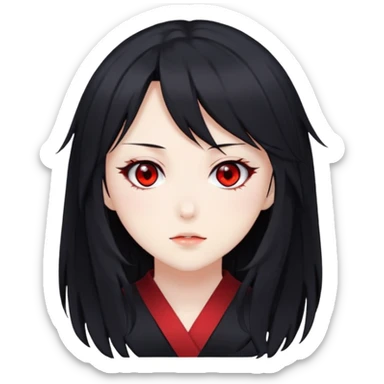 Kurumi Tokisaki anime sticker