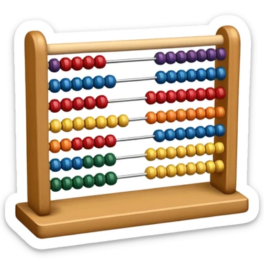 abacus design different sticker