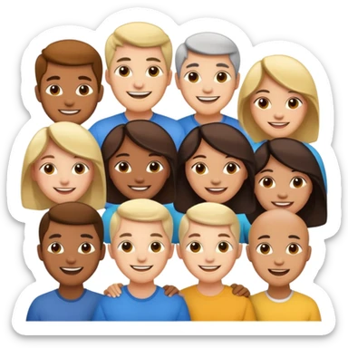 nation with people sticker