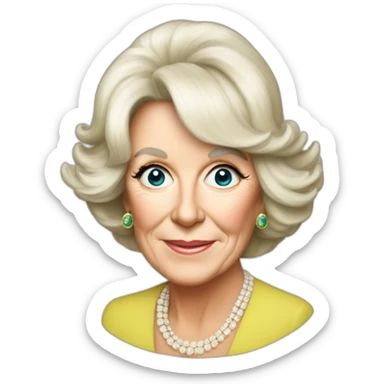 Camilla parker bowles sticker