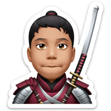 Resolute Samurai sticker