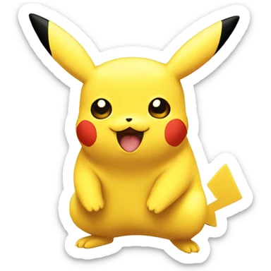 Pikachu sticker