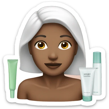 skincare sticker