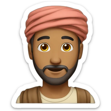 Arabian Man sticker